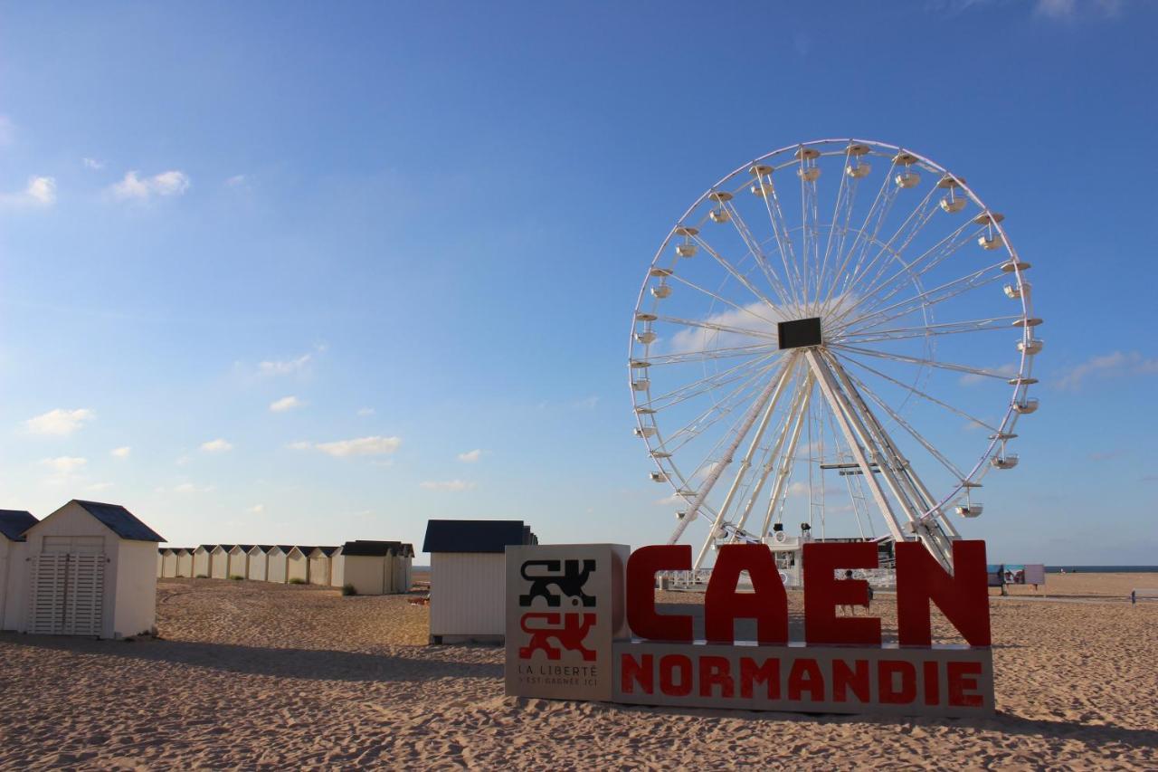 La Villa Andry Ouistreham Bagian luar foto